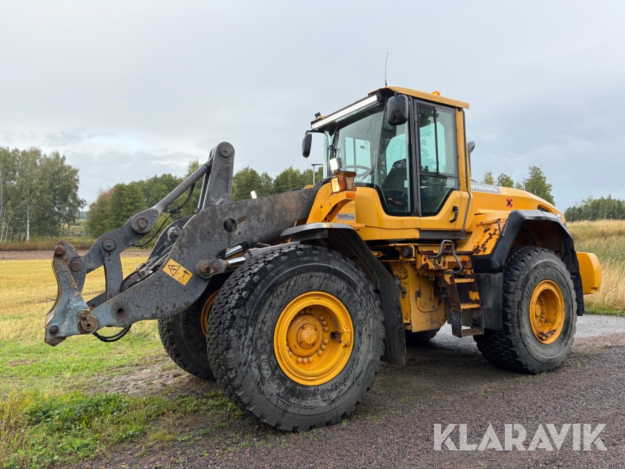 Hjullastare Volvo L110G med spakstyrning