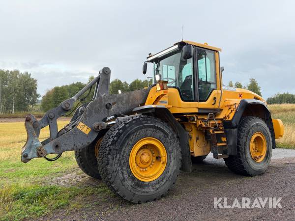 Hjullastare Volvo L110G med spakstyrning