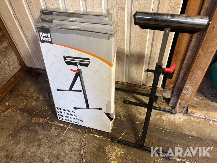 Rullblock Hard Head 4 st