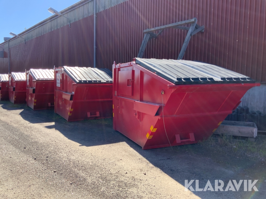 Kombicontainer Nordcon SCCKLPGH 8 8m3 -4st