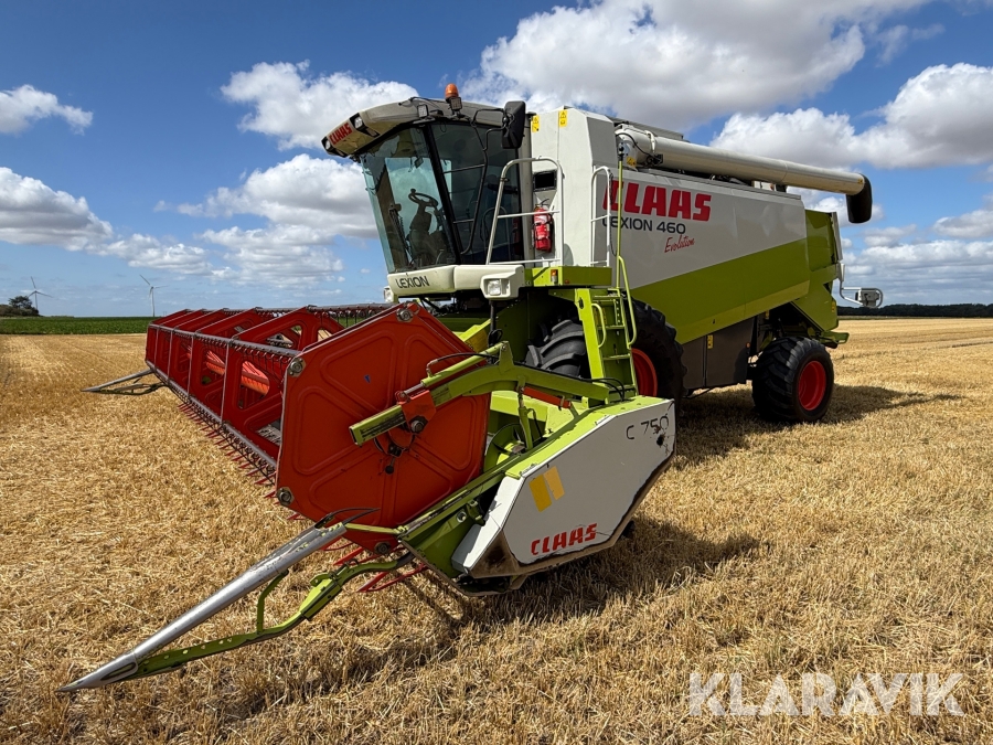 Skördetröska Claas Lexion 460 Evolution 25 ft C750 Auto-Contour
