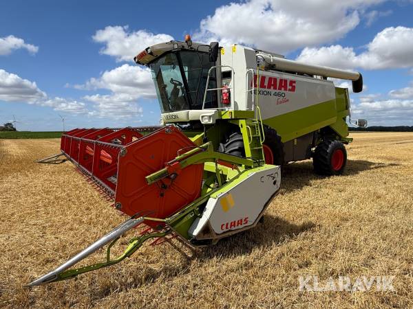 Skördetröska Claas Lexion 460 Evolution 25 ft C750 Auto-Contour