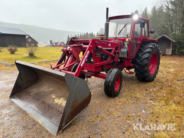 Traktor Volvo BM 700 Turbo med vagn