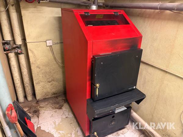 Fläktstyrd Vedpanna Mescoli Gaselle Glup 70VF 70kW
