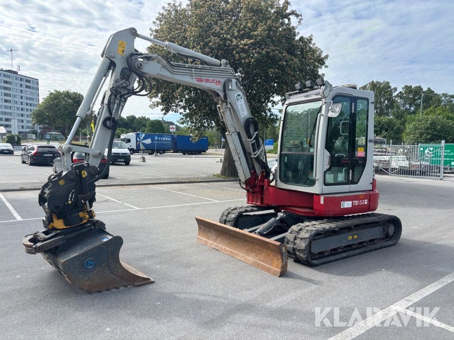 Grävmaskin Takeuchi TB153FR