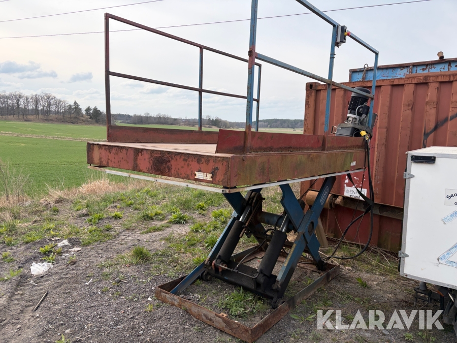 Lyftbord Hymo SX 60-12.5 6000kg