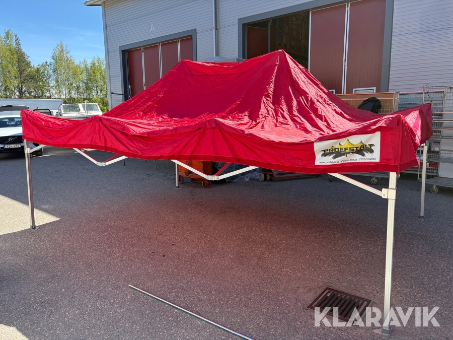 Snabbtält 4,5 x 3 meter