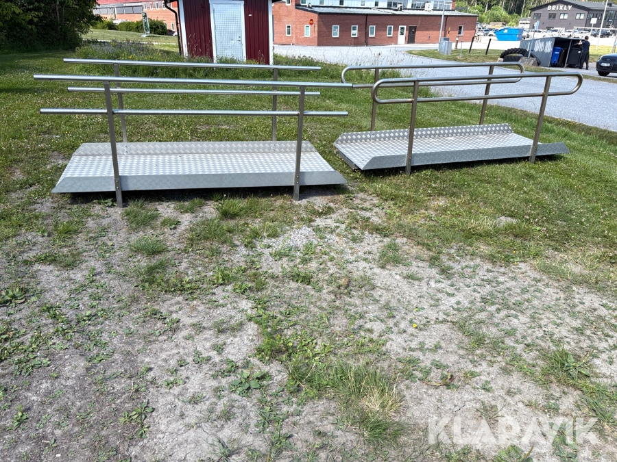 Landgång handikappanpassad 11 sektioner