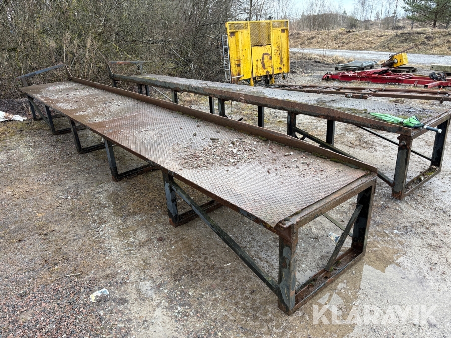 Körbaneramp 6m 2st delar