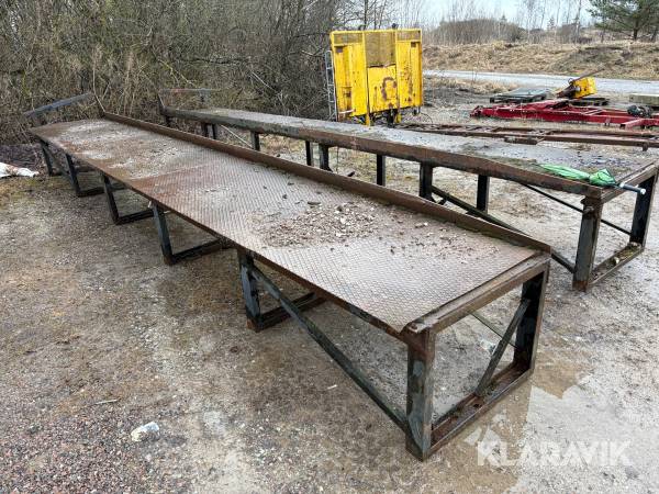 Körbaneramp 6m 2st delar