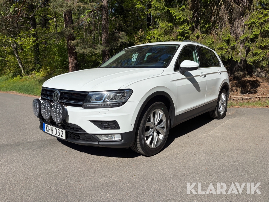 Volkswagen Tiguan med extraljus