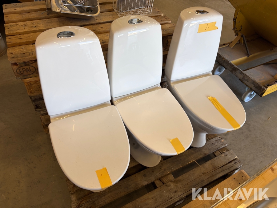 Toaletter ifö 3 st