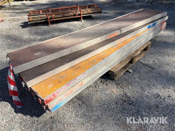 Plattformar till ställning Layher/Monzon 3,07 x 0,6 m 5 st