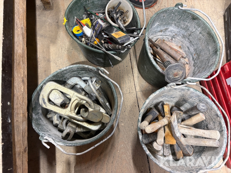 Blandade redskap/verktyg