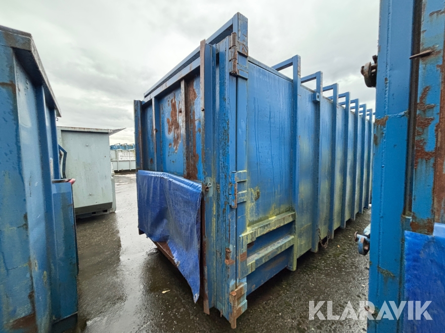Komprimatorcontainer, Stockholm, Klaravik auktioner