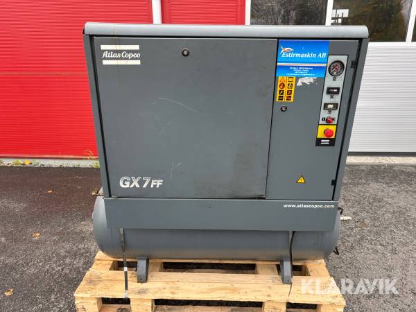 Skruvkompressor Atlas Copco GX7