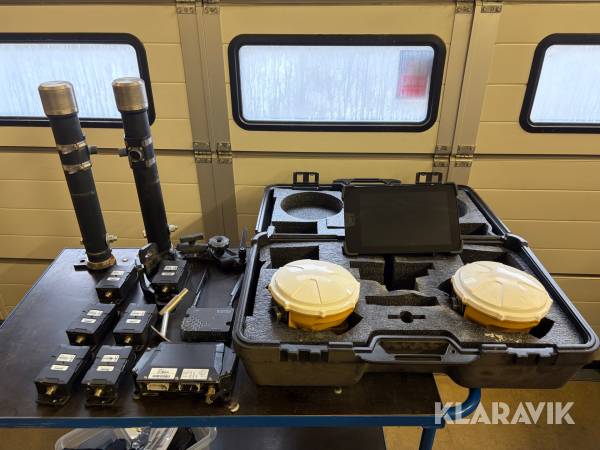 Grävsystem komplett 3D med 4G Trimble Eartworkx