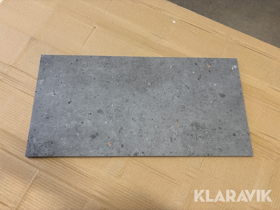 Granitkeramik Koster dark grey 30x60cm 3,78 kvm sågad