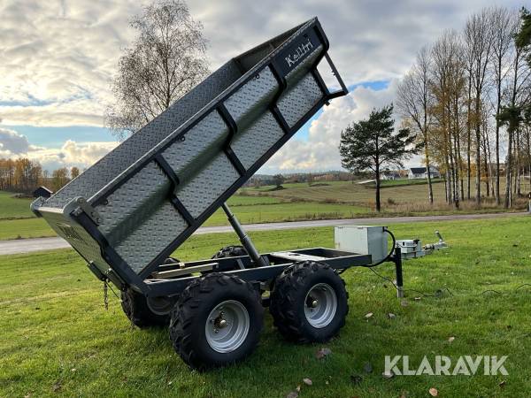 Elhydraulisk tippvagn ATV Kellfri 23 TV10H