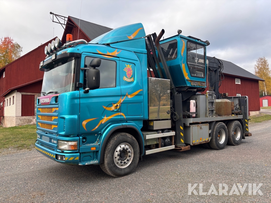Separatlastare Scania R164GB 6X4