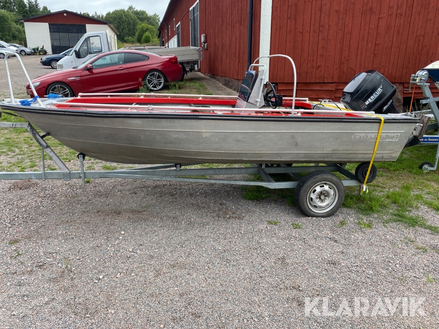 Båt med vagn Sjöjeep 43