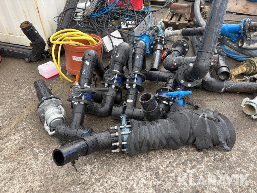 Ventiler till PE-rör 10 st Elofit SDR17