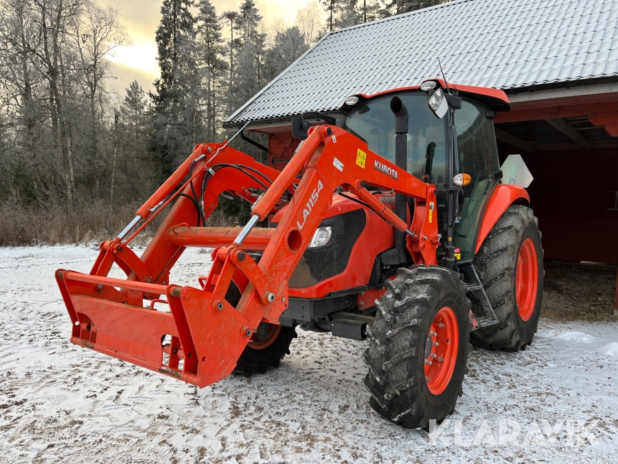 Traktor Kubota M7060-c endast 90.2 timmar
