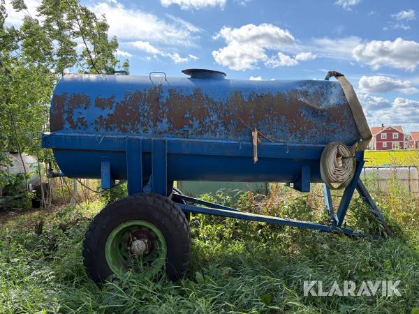 Tankvagn / vattentank 5 kubik