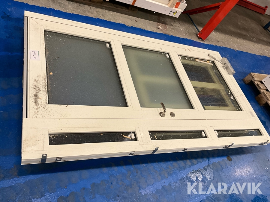 Entrédörr lättmetall 1285x2285