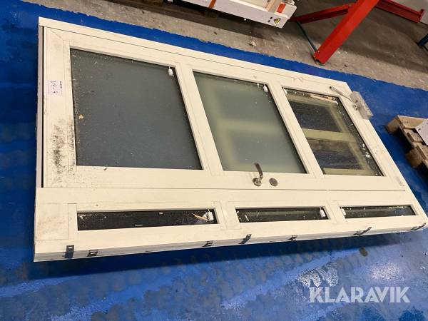 Entrédörr lättmetall 1285x2285