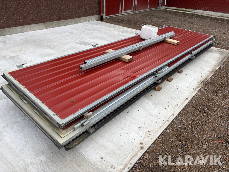 Vikport Prido med gångdörr 4,5x5 m