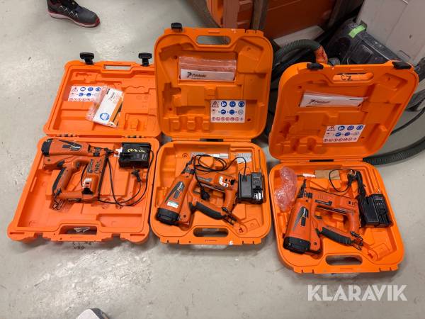 Dykertpistoler Paslode F18 3st