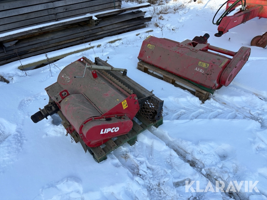 Betesputs & Jordfräs till 2-hjulstraktor Aebi & Lipco UF 100 2st