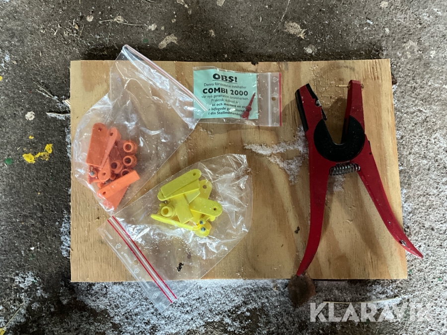 Tång Allflex Total Tagger för öronmärkning av djur