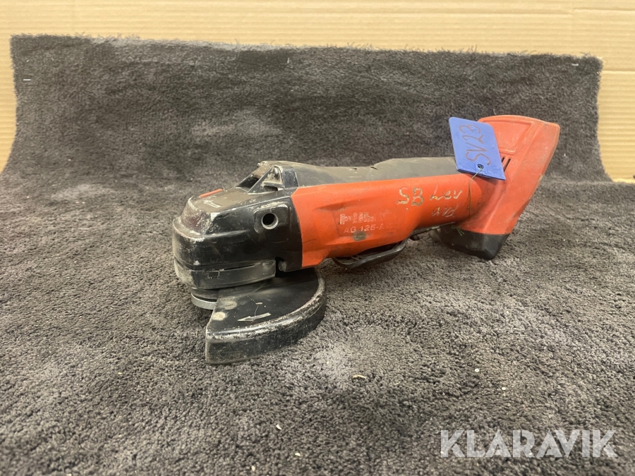 Kap&vinkelslip Hilti AG 125-A22