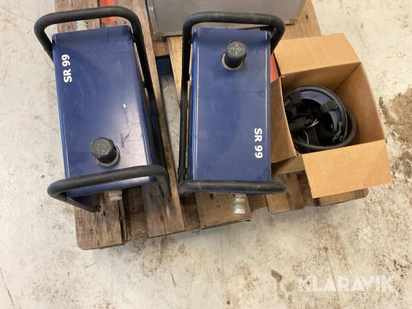 Kompressorer till skyddsmask Sundström SR99