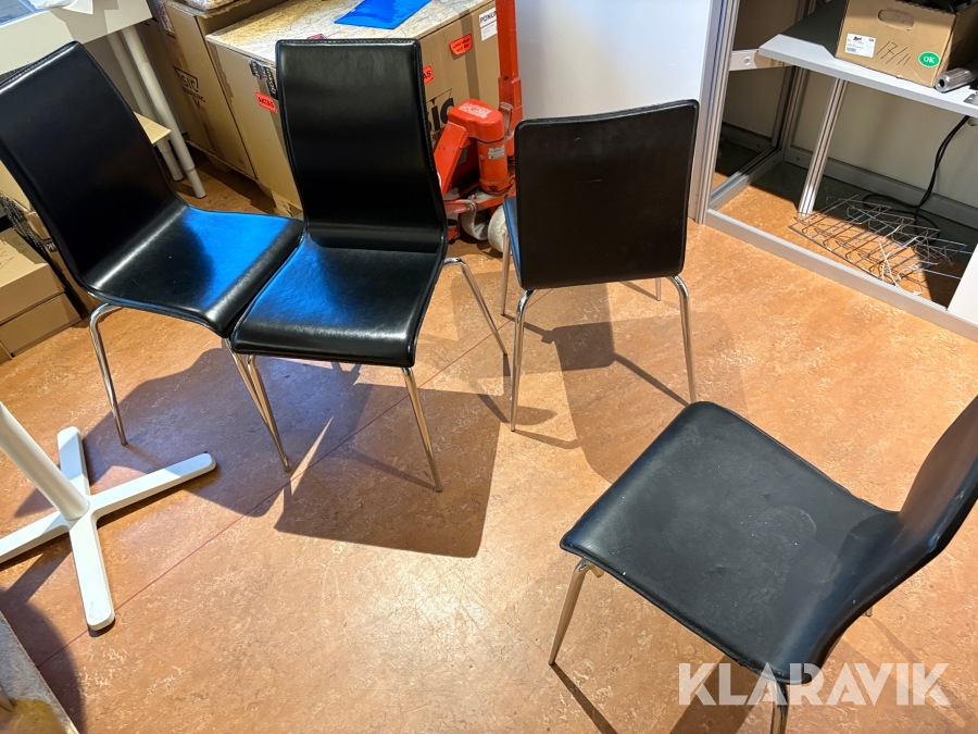 Staplingsbara stolar 4st 