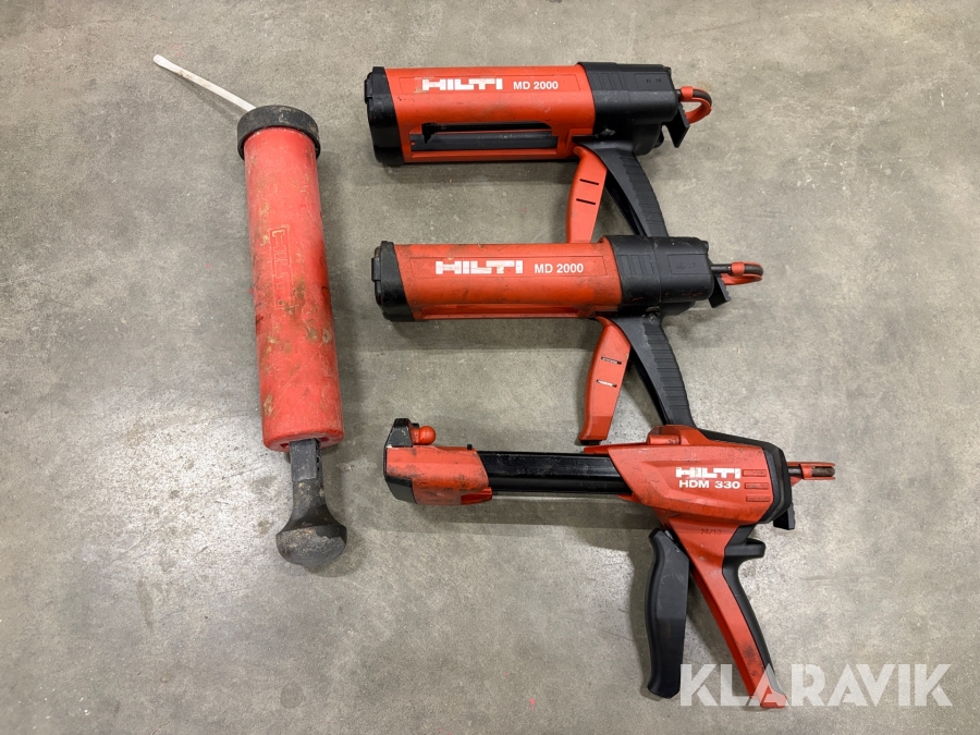 Fogsprutor Hilti MD 2000 & HDM 330