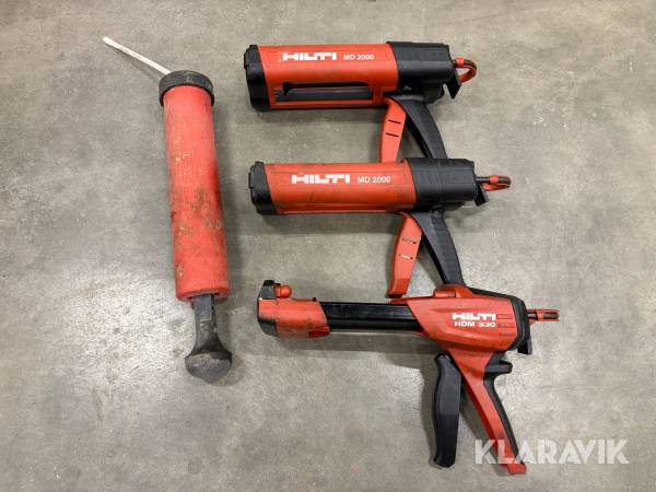 Fogsprutor Hilti MD 2000 & HDM 330