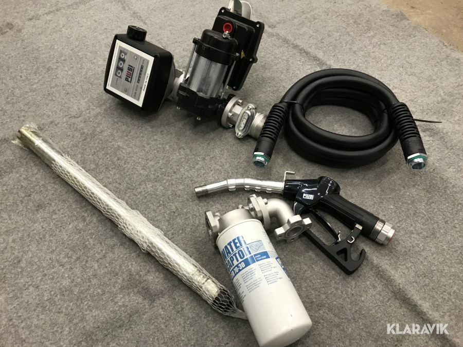 Drivmedelspump för fat