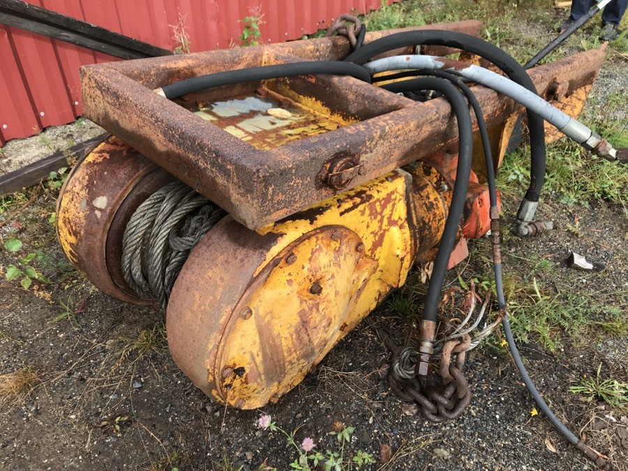 Hydraulisk bärgningsvinsch