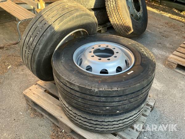 Släpvagnshjul 10bultade 3st