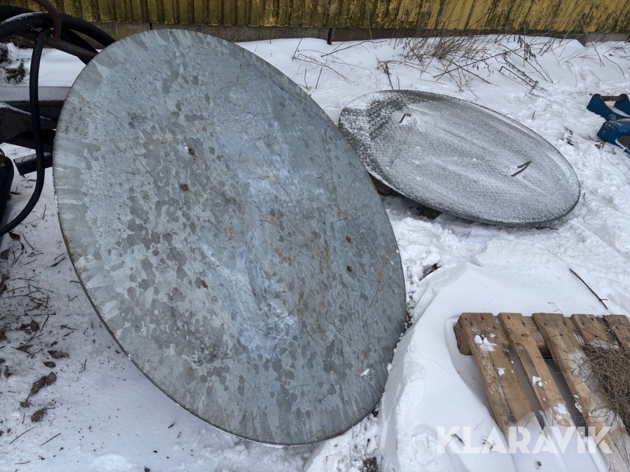 Galvade brunnslock - 2st