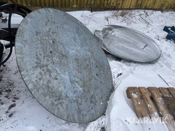 Galvade brunnslock - 2st