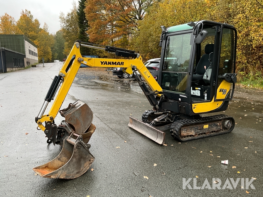 Grävmaskin Yanmar SV18 EXCAVATOR