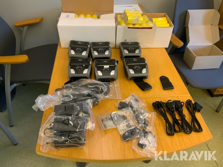 Skrivare för P-vakt Woosim System WSP-R350 6st