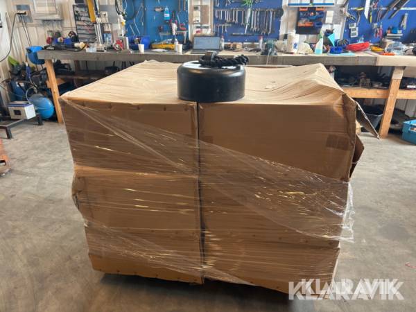 Plastsvets lock/Ändhuvud 315mm med luftventil 95 st