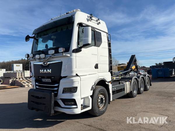 Lastväxlare MAN TGX 35.510 plogutrustad