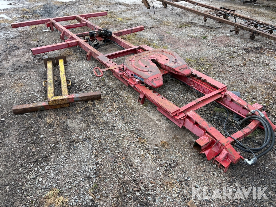 Lastväxlarram med VBG-vändskiva Laxo-lås