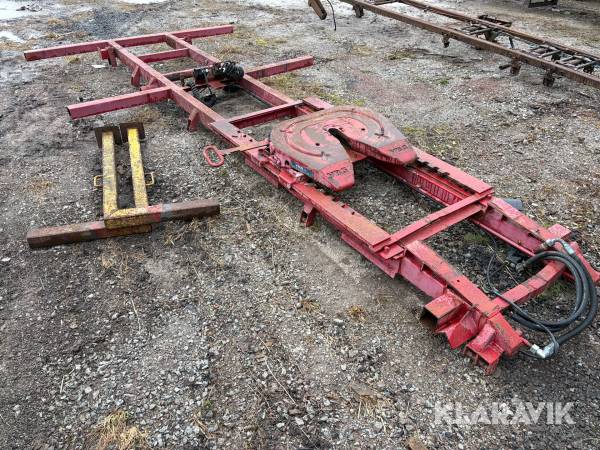 Lastväxlarram med VBG-vändskiva Laxo-lås